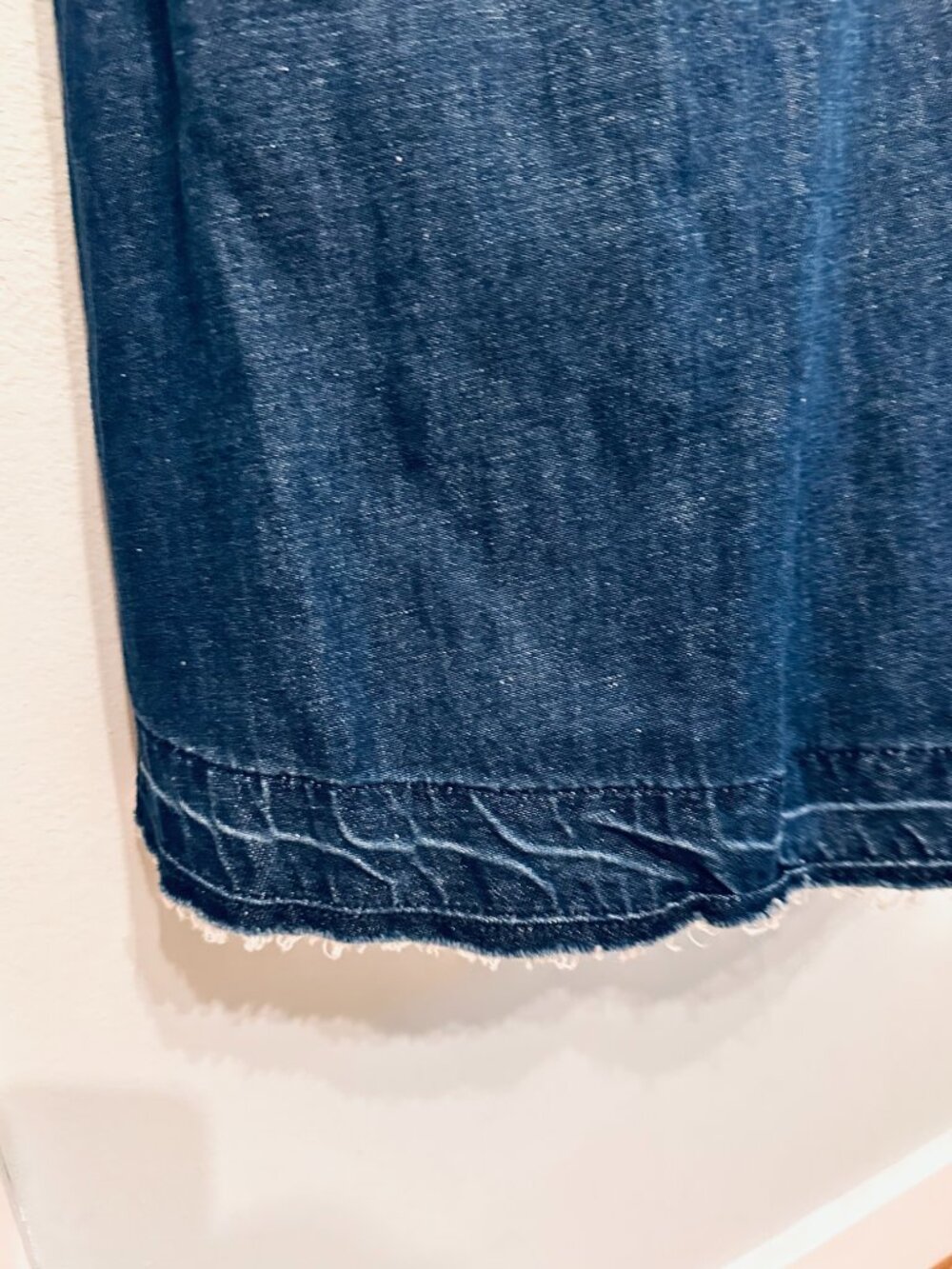 Anthropologie Holding Horses Strapless Denim A-Line Dress WITH POCKETS! - Picture 7 of 9